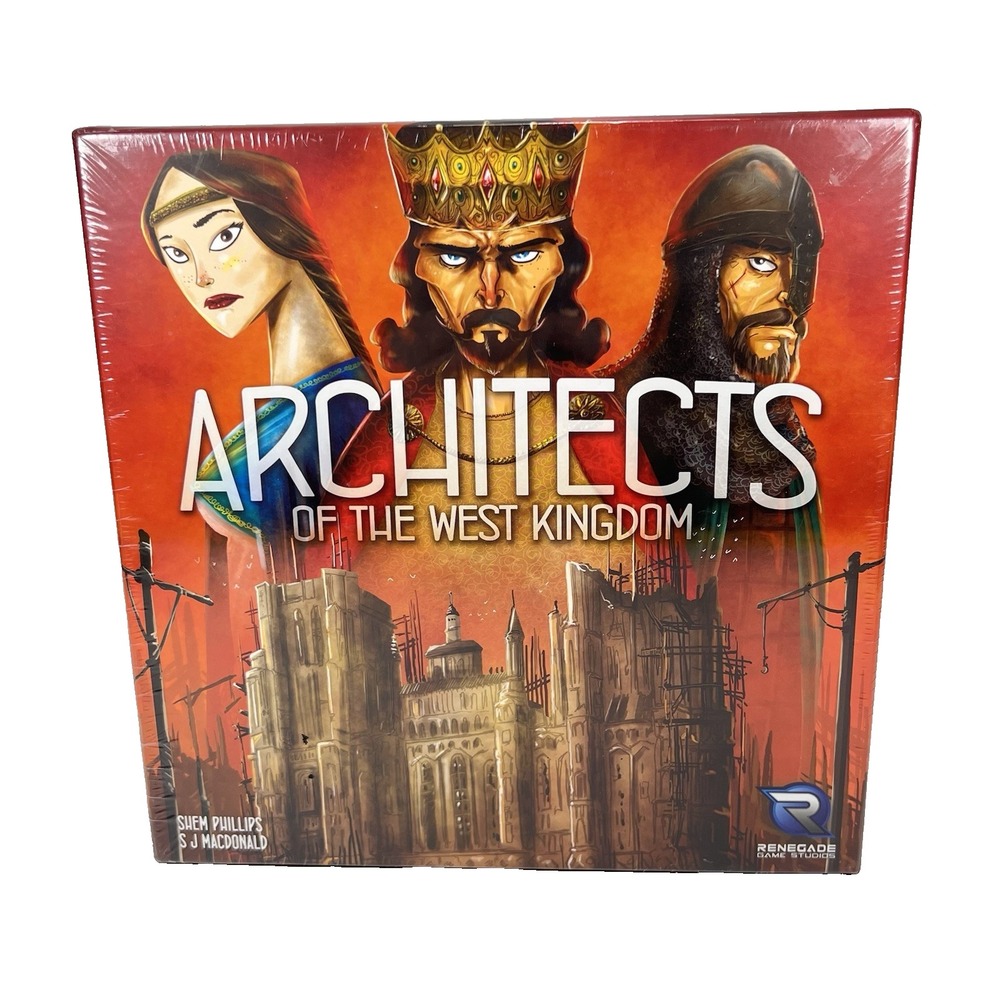 Architects of the West Kingdom Board Game Renegade Games Brand New Sealed